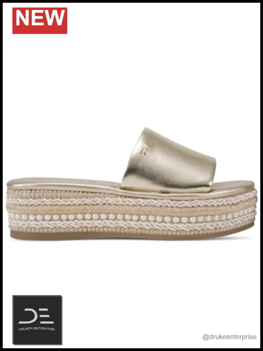 Karl Lagerfeld Keswick Platform Espadrille Sandal